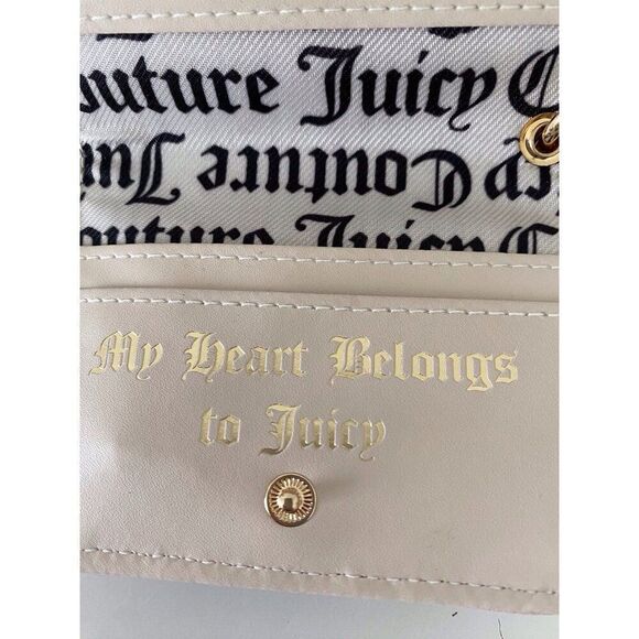 Juicy Couture Wing It Card Case Key Fob Wallet Liquorice Pink Diamond Butterfly - Picture 8 of 12